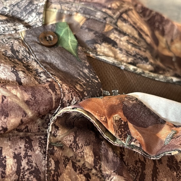Under Armour Camo Mossy Oak Breakup Hunting Shirt Men’s Size 2X - Picture 11 of 12